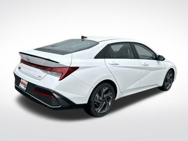 new 2025 Hyundai Elantra HEV car, priced at $29,150