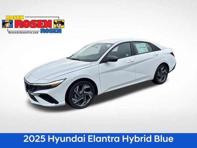 new 2025 Hyundai Elantra HEV car, priced at $29,150