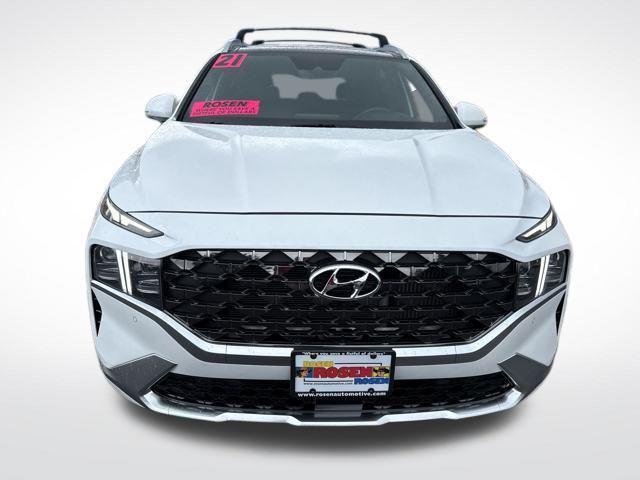 used 2021 Hyundai Santa Fe car, priced at $28,987