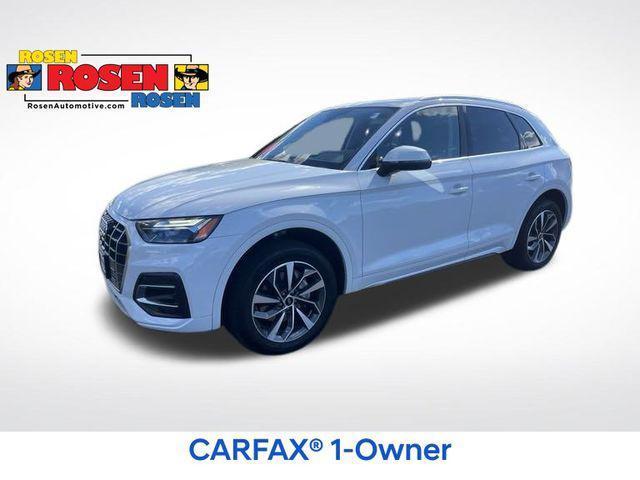 used 2021 Audi Q5 car, priced at $32,998