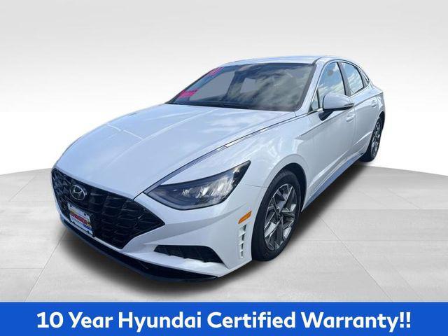 used 2021 Hyundai Sonata car, priced at $19,323