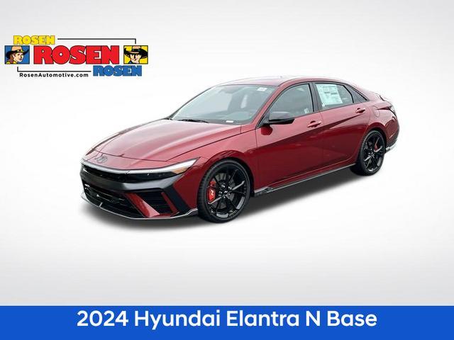 new 2024 Hyundai Elantra car, priced at $36,555