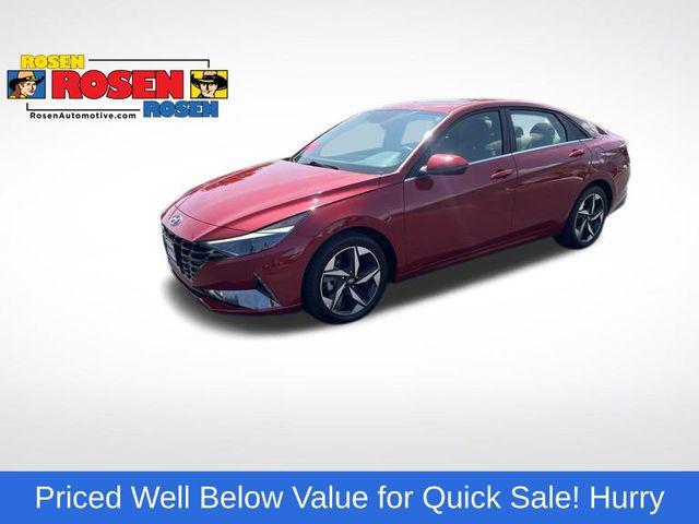 used 2022 Hyundai Elantra car, priced at $16,591