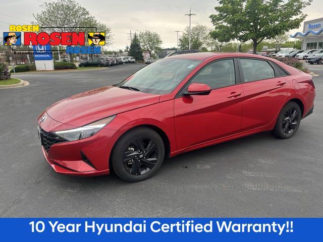 used 2021 Hyundai Elantra car, priced at $19,298