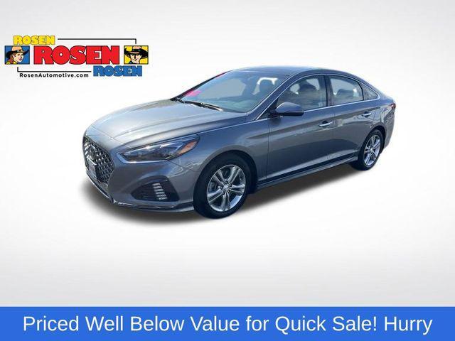 used 2018 Hyundai Sonata car, priced at $16,228