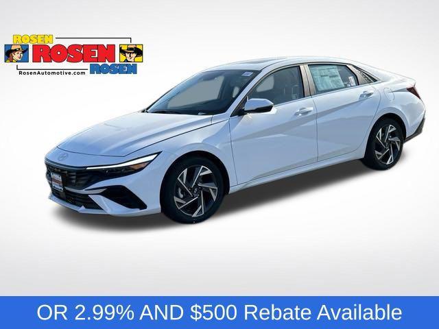new 2025 Hyundai Elantra car, priced at $25,020