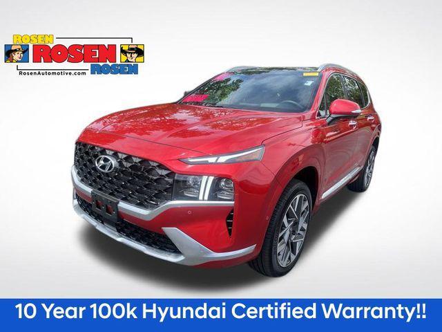 used 2023 Hyundai Santa Fe car, priced at $34,484