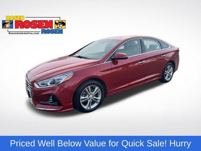 used 2018 Hyundai Sonata car, priced at $13,349