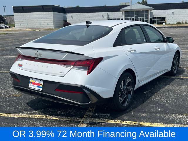 new 2025 Hyundai Elantra car, priced at $26,555