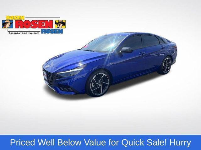 used 2023 Hyundai Elantra car, priced at $22,998