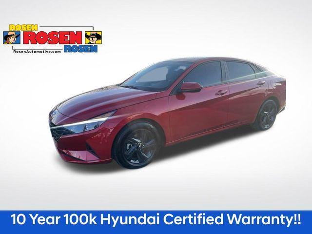 used 2022 Hyundai Elantra car, priced at $18,878