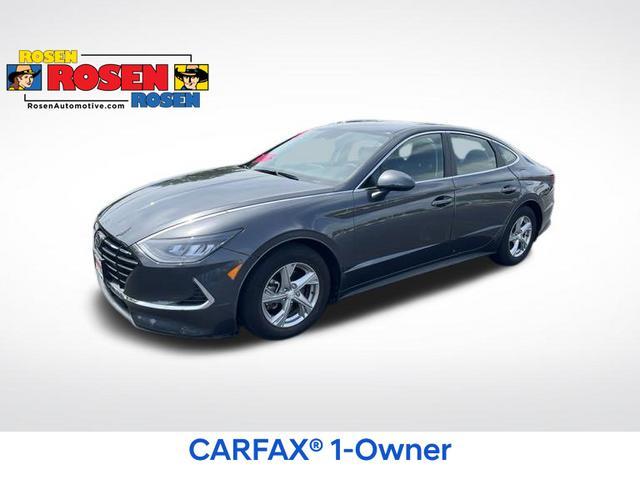 used 2021 Hyundai Sonata car, priced at $19,819