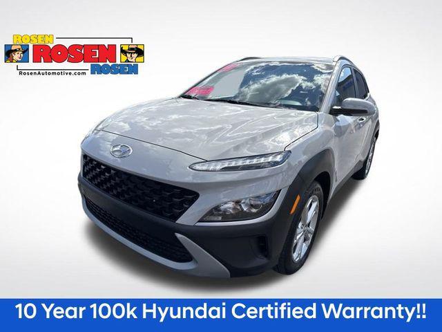 used 2023 Hyundai Kona car, priced at $22,987