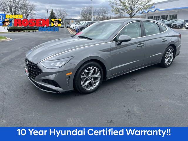 used 2021 Hyundai Sonata car, priced at $20,749