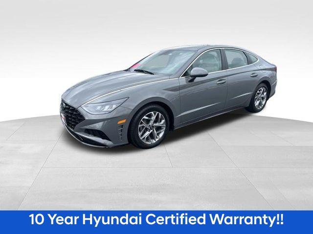 used 2021 Hyundai Sonata car, priced at $20,987