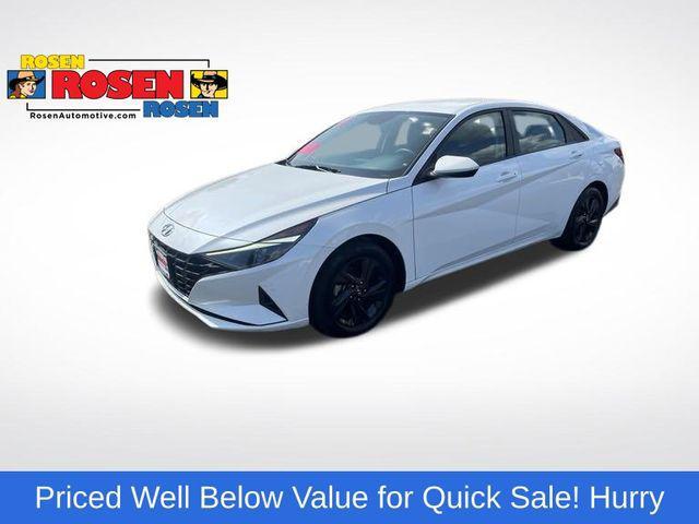 used 2022 Hyundai Elantra car, priced at $17,134