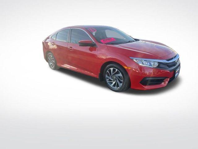 used 2018 Honda Civic car, priced at $17,987