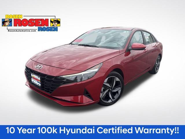 used 2023 Hyundai Elantra car, priced at $19,594