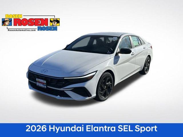 new 2026 Hyundai Elantra car, priced at $24,715