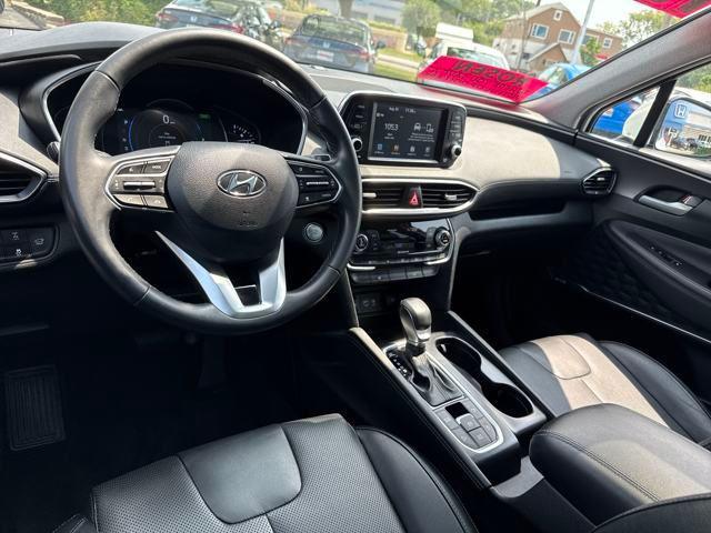 used 2019 Hyundai Santa Fe car, priced at $19,987