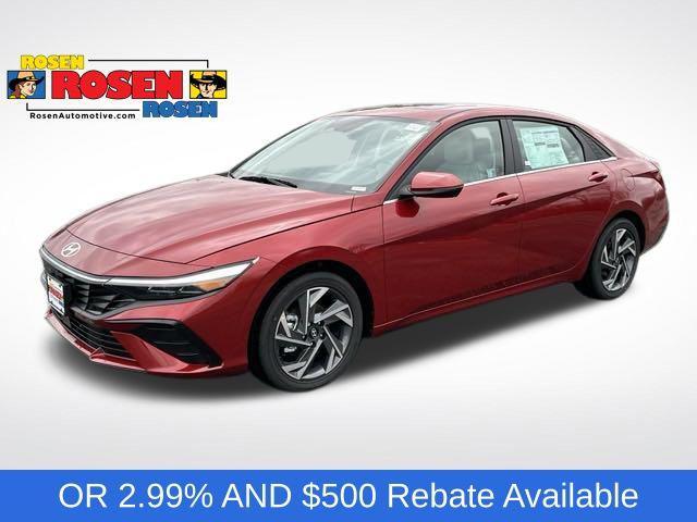 new 2025 Hyundai Elantra car, priced at $25,040