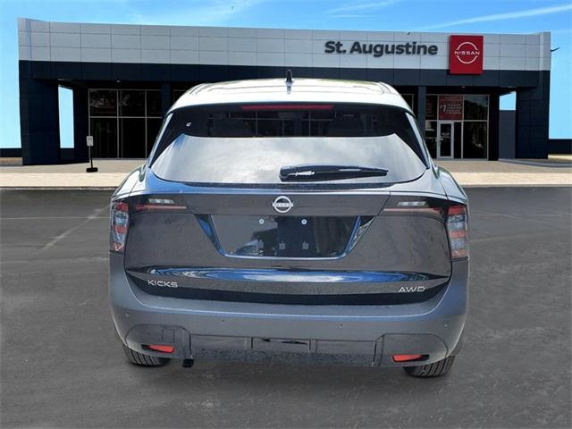 new 2025 Nissan Kicks car, priced at $25,167