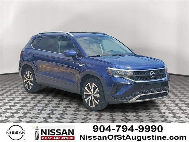 used 2022 Volkswagen Taos car, priced at $19,750