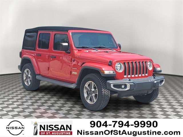 used 2019 Jeep Wrangler Unlimited car, priced at $30,601