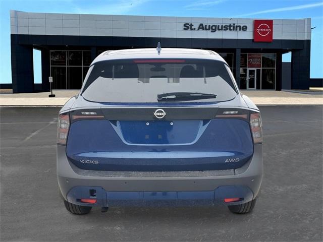 new 2025 Nissan Kicks car, priced at $22,972