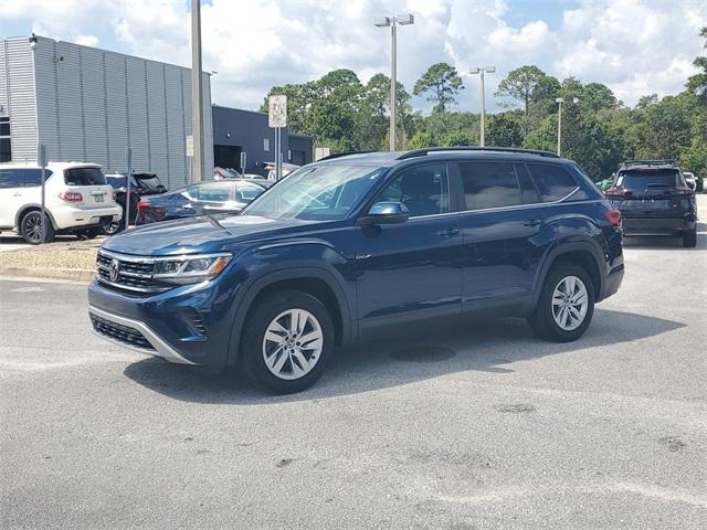 used 2021 Volkswagen Atlas car, priced at $18,362