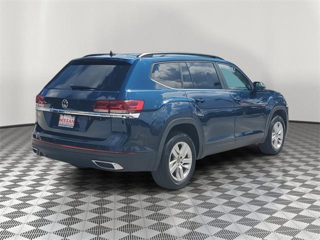 used 2021 Volkswagen Atlas car, priced at $18,362