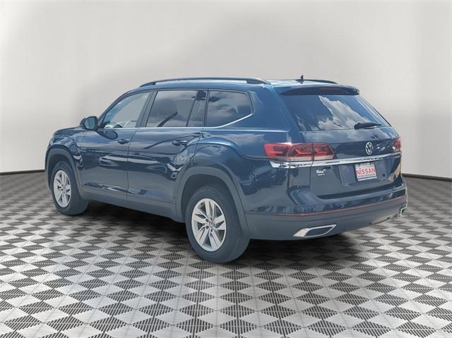 used 2021 Volkswagen Atlas car, priced at $18,362