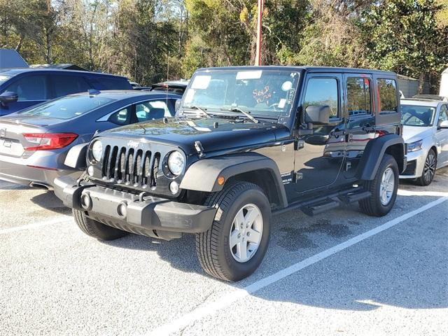 used 2017 Jeep Wrangler Unlimited car, priced at $22,143