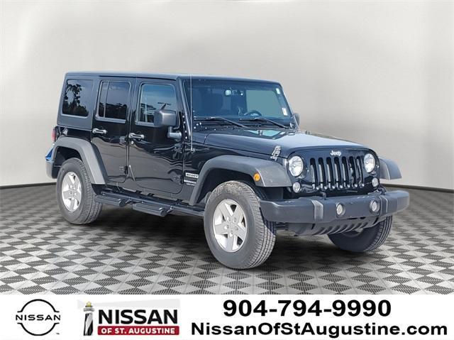 used 2017 Jeep Wrangler Unlimited car, priced at $21,944