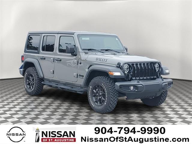 used 2022 Jeep Wrangler Unlimited car, priced at $31,534