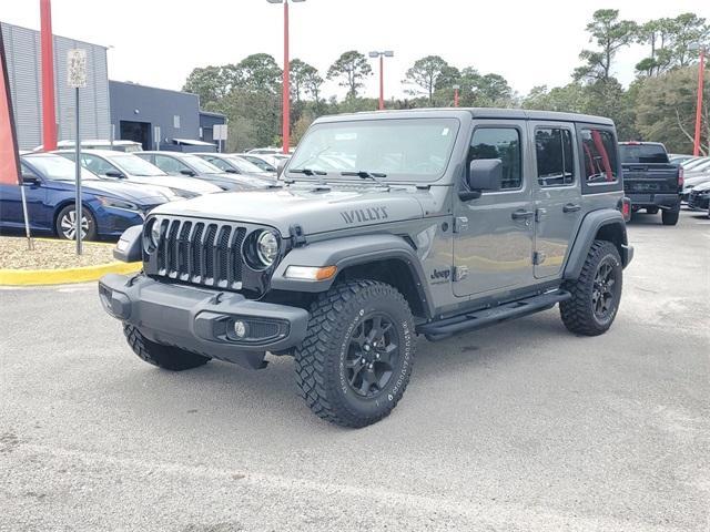 used 2022 Jeep Wrangler Unlimited car, priced at $31,534