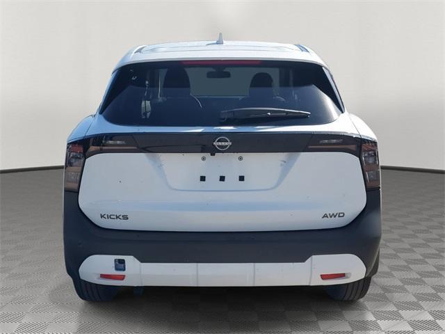 new 2025 Nissan Kicks car, priced at $25,167