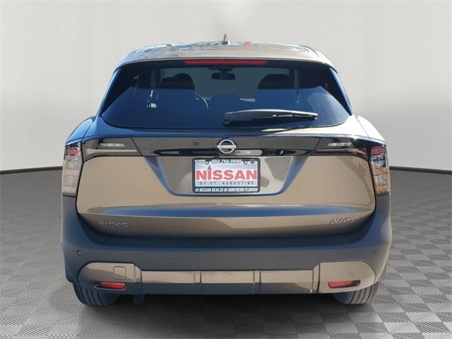 new 2025 Nissan Kicks car, priced at $25,350