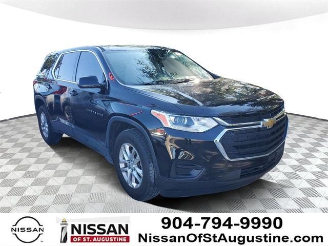 used 2020 Chevrolet Traverse car, priced at $16,481