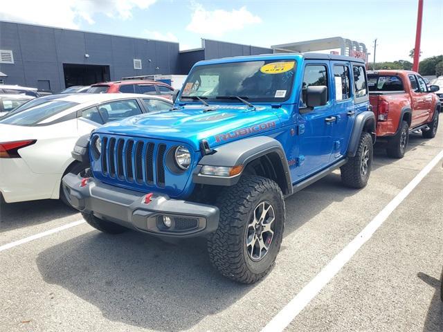 used 2021 Jeep Wrangler Unlimited car, priced at $43,442