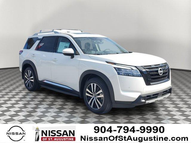 new 2024 Nissan Pathfinder car, priced at $45,218