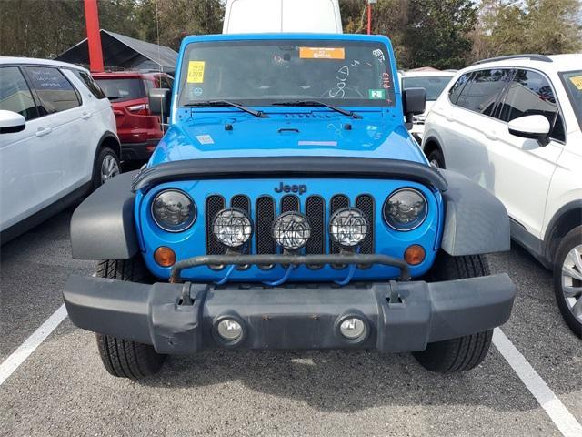 used 2012 Jeep Wrangler Unlimited car, priced at $15,773