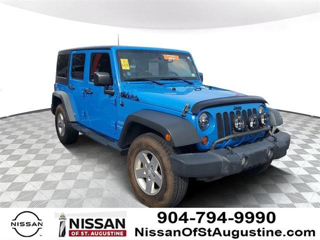 used 2012 Jeep Wrangler Unlimited car, priced at $15,773