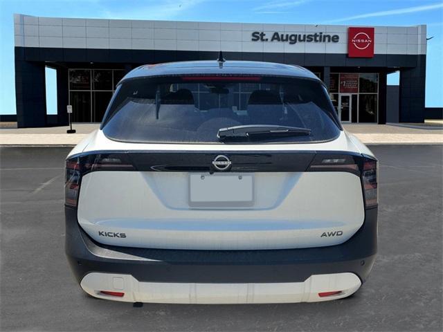 new 2025 Nissan Kicks car, priced at $24,660