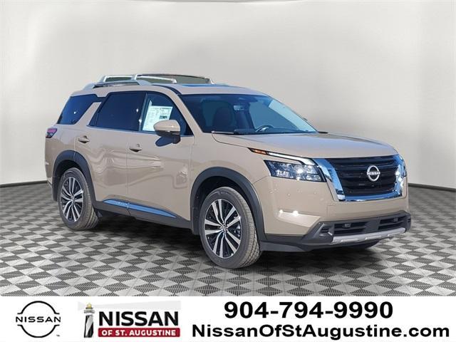 new 2025 Nissan Pathfinder car, priced at $48,360