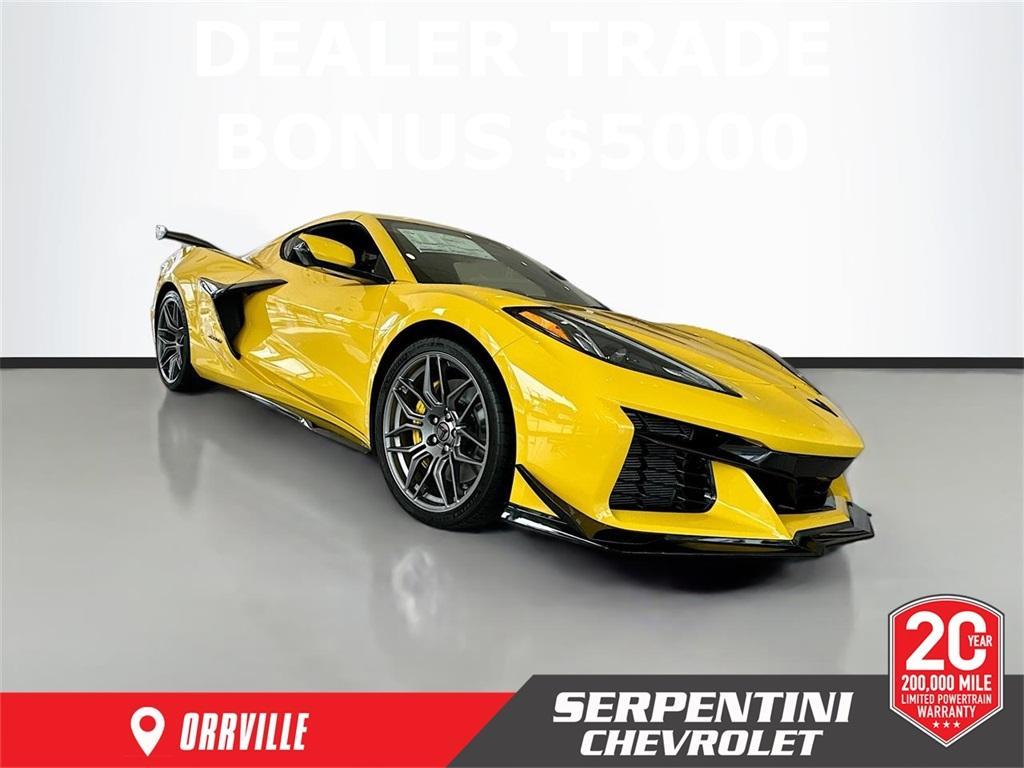new 2025 Chevrolet Corvette car, priced at $120,999