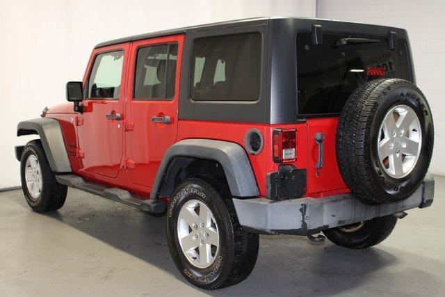 used 2014 Jeep Wrangler Unlimited car, priced at $18,509