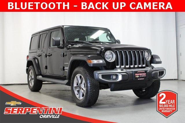 used 2020 Jeep Wrangler Unlimited car, priced at $31,606