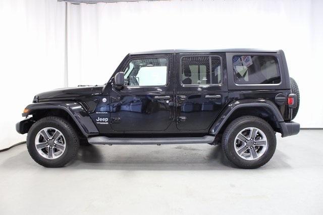 used 2020 Jeep Wrangler Unlimited car, priced at $31,606