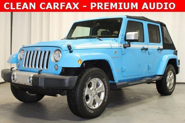 used 2017 Jeep Wrangler Unlimited car, priced at $22,306